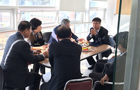 컴퓨터정보통신과 교수진 회의
